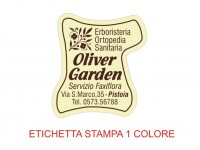 Etichette adesive per erboristerie, cosmetica, cosmesi (mm35X30)  (cod.12M )